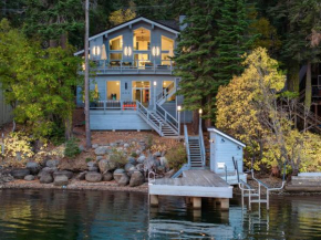 Luxury Lakefront 5 Br Home Hot Tub Arcade Truckee